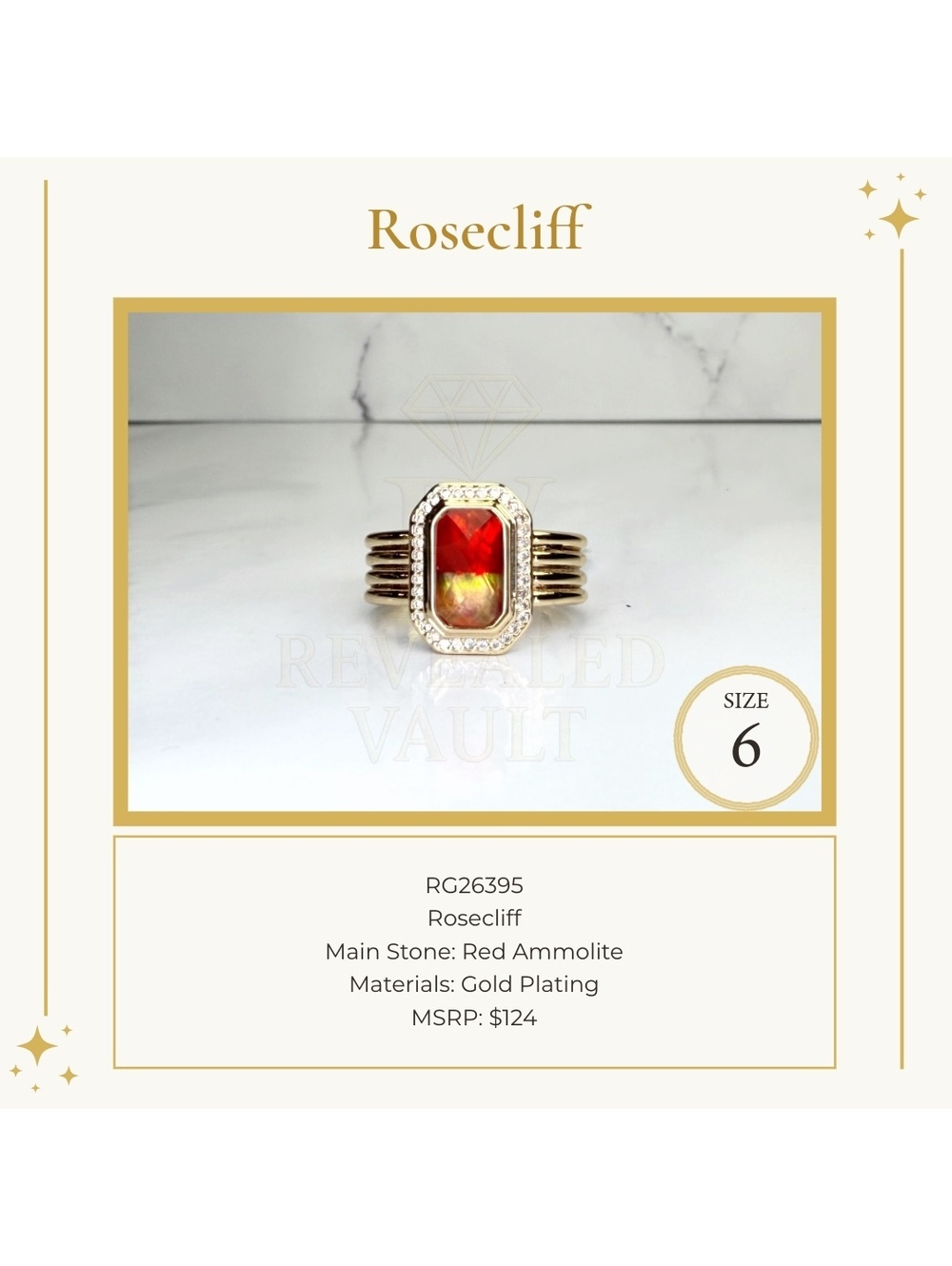 Rosecliff - Size 6 - OG